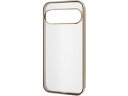Google Pixel 9 ケース ソフト メタリック金 エレコム PM-P242UCTMGD