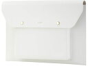 パソコンケース 14インチ レザー ILMF 白 エレコム BM-IBEM01WH-IL