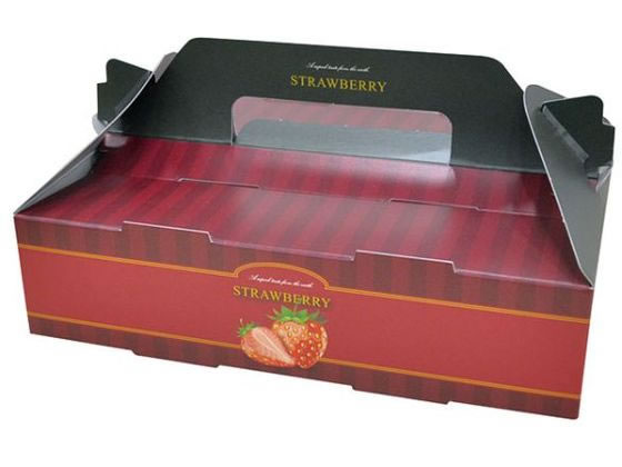 手提箱 イチゴ2P リッチレッド 小 100枚 パックスタイル 00592643