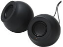 PCスピーカー 有線3.5mm Type-C ブラック エレコム SP-P10CUBK