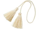 松村工芸/ダブルタッセルSS 5コ入 HF27421/IV アイボリー 25-1289-11