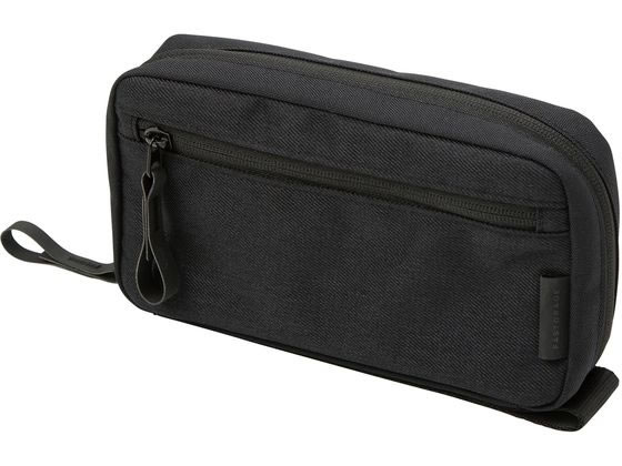 ガジェットポーチ ワイド ブラック クツワ FS108BK