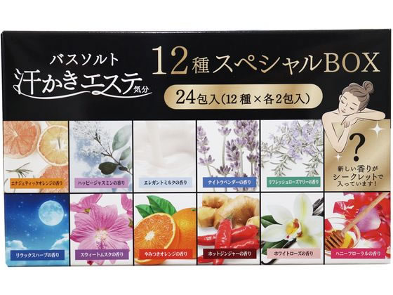 汗かきエステ気分 12種スペシャルBOX マックス