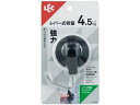 レバー式吸盤ツールフックワイド(大) 1個入 ブラック レック H00478