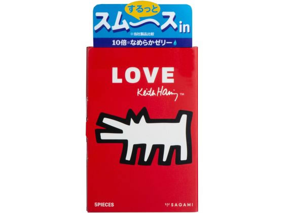 相模ゴム工業/キース・ヘリング スムース 5個 相模ゴム