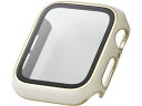 アップルウォッチSE 40mm フルカバー ホワイト エレコム AW-23EFCGJWH