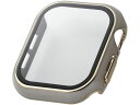 アップルウォッチ 42mm フルカバー メタリックグレー エレコム AW-24BFCGJGB