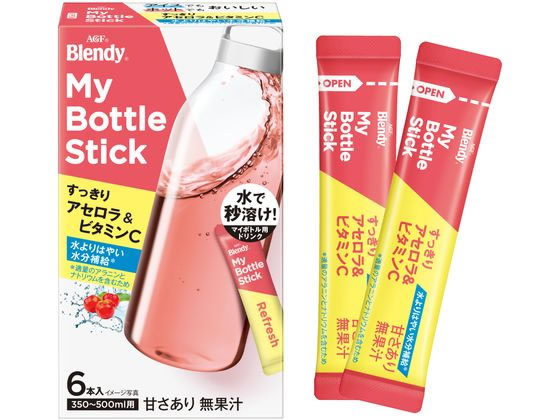 ブレンディ マイボトルスティック すっきりアセロラ&ビタミンC 6本 味の素AGF 19649