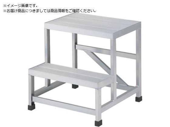 TRUSCO/アルミ製溶接一体構造型作業台 二段 完成品 W600 トラスコ中山 2562611