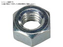 TRUSCO/六角ナット1種 三価白 ねじ寸法M6×1.00 10本入 トラスコ中山 3802656