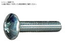 TRUSCO/トラス頭小ねじ 三価白 全ねじ M5×30 10本入 少 トラスコ中山 3810537
