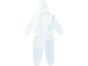 AUTO-BI/簡易保護服100-009ホワイト-5L 100-009-5L 1581433