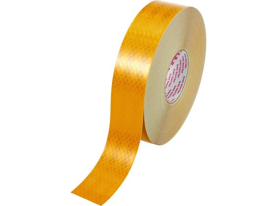 フレキシブルプリズム反射シート 50mm×45.7m 黄色 3M 8293635