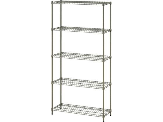 カラースチールシェルフ ラック 大 カーキ アイリスオーヤマ SEC-800