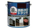 ニッぺ/塗料 油性鉄部・木部・トタン用 3.2L ブラックチョコレート HYJ 8599404