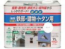 ニッぺ/油性鉄部・建物・トタン用 7L ホワイト HUB101-7 8598957