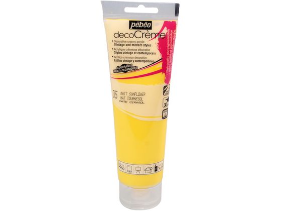 Pebeo/デコクリーム 120mlマット サンフラワー 0 89005 5559436