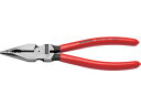 ニードルノーズペンチ プラスチックハンドル 185mm 0 821185 KNIPEX 6107092