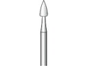 軸付砥石 10本入 砲弾型 φ3×6×軸φ2.34 WA #5 ナカニシ 8293383