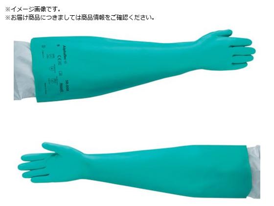 Ansell/耐薬品手袋 アルファテック 58-008 XLサイズ58-008-10 3861787
