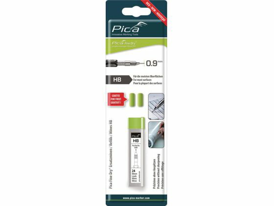 ピカマーカー/建築用シャープペンシル Fine Dry 用替芯 24本入り 6652095