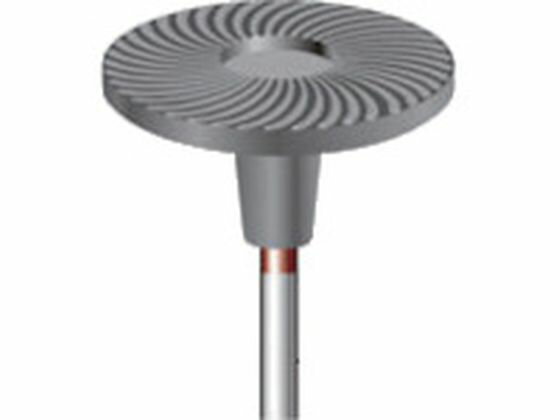 軸付ゴム砥石ディスク 5本入 φ30×軸φ3 #80 64431 ナカニシ 8338342