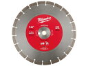 milwaukee/14インチ 356mm ダイヤモンドブレード セグメント型 49-9 5349183