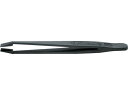 idealtek/ESDプラスチック製ピンセット 115mm 先平台形型710-CF 2508328