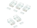 SANWA/RJ-45コネクタ 単線用 ADT-RJ45-10SN サンワ 2021222