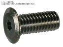 TRUSCO/ヘックスローブ超極低頭ねじ 黒ニッケル M5×10 24...(4)