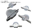 ジュラコン R 戸車ステンレス枠ベアリング入 36mm 平 ヨコヅナ 8496059