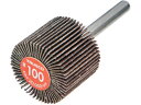 TRUSCO/エコノミーフラップホイール 軸径6mm 外径30X幅25X軸長35 # トラスコ中山 6034102