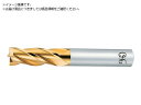 OSG/ハイススクエアエンドミル TiNコート多刃ショート 刃径9.5mm シャンク径1 オーエスジー 6320333