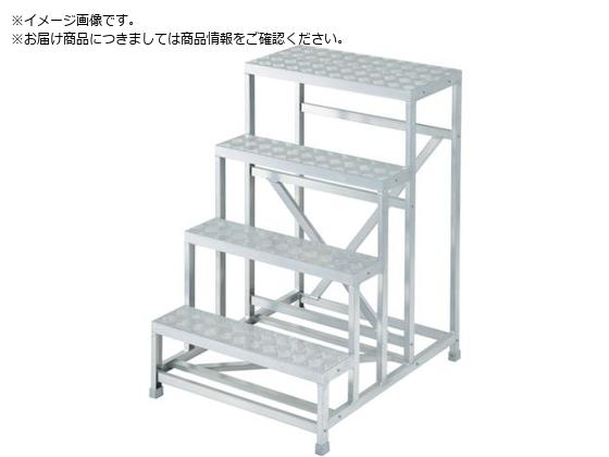ライトステップ DBS型 縞板タイプ 4段 1.2m 17837 DBS4- ハセガワ 2512747
