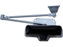 TRUSCO/インテリアホームクローザー 開閉力調整機能付き ブラック トラスコ中山 2578117