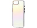 iPhone16e クリアケース オーロラホワイト エレコム PM-A25SHVCAWH