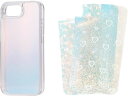 iPhone16eケース ホログラムカラーシート クリア エレコム PM-A25SHVCFCR3