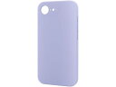 iPhone16e シリコンケース パープル エレコム PM-A25SHVSCMGPU