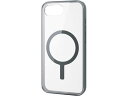 iPhone16e ケース ハイブリッド グレー エレコム PM-A25SMAG03GY