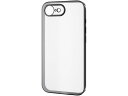 iPhone16e ソフトケース メタリックブラック エレコム PM-A25SUCTMKBK