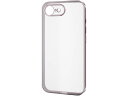 iPhone16e ソフトケース メタリックピンク エレコム PM-A25SUCTMKPN
