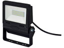 NICHIDO/LED投光器 常設用フラットライト20W 黒 LJS-FH20D-BK 3329508