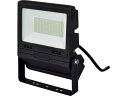 NICHIDO/LED投光器 常設用フラットライト50W 黒 LJS-FH50D-BK 3245486