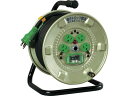 NICHIDO/電工ドラム 100V 漏電保護専用ブレーカー付 極太電 5521879