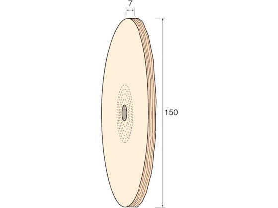 Minimo/綿バフホイールφ150 2枚入 NA6555 8525441