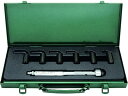 ASH/トルクレンチ六角棒スパナヘッドセット LC023N+2.5-8mm LCX1000 2259960