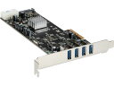 StarTech/USB増設カード/PCIe 2.0 - 4x USB-A/5Gbps/SAT 4975444