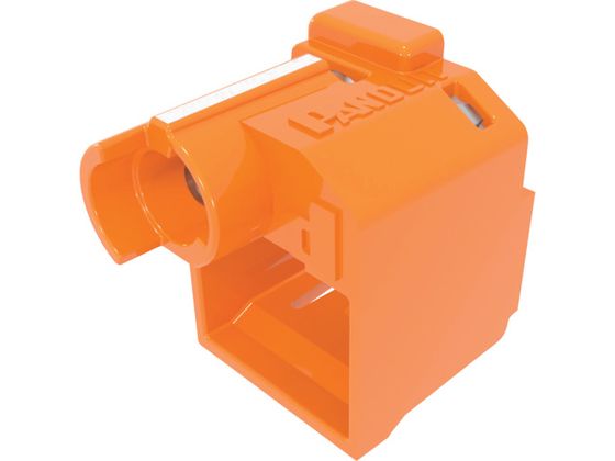 PANDUIT/パッチコードロック LANケーブルロック オレンジ 10個入り 専 2580309