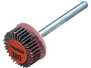 TRUSCO/セラミックフラップホイール 軸径3mm #180 外径15×幅5×軸 トラスコ中山 5880613