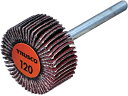 TRUSCO/セラミックフラップホイール 軸径3mm #120 外径20×幅10× トラスコ中山 5882111